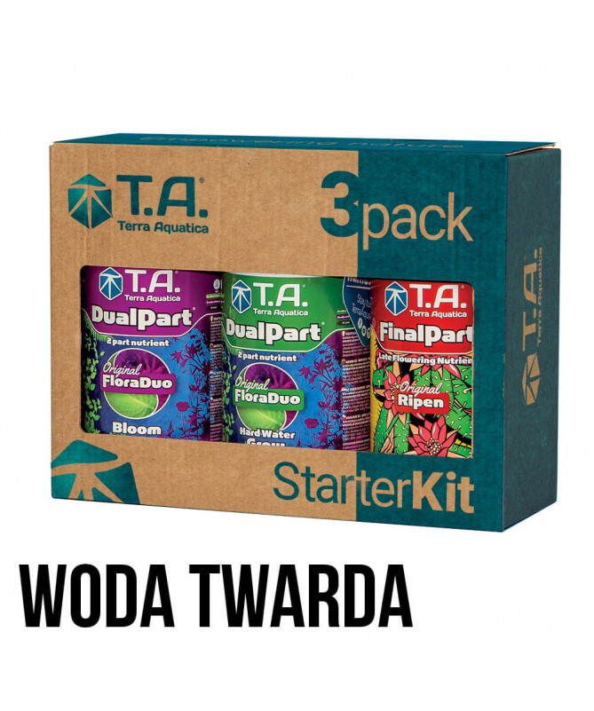 GHE Tripack Flora DUO woda twarda 3 x 500ml HARD WATER - 1 - Zestaw zawierający podstawowe nawozy i dodatki: 2 nawozy po 500ml GHE Tripack Flora DUO woda twarda 3 x 500ml HARD WATER - 1 - Zestaw zawierający podstawowe nawozy i dodatki: 2 nawozy po 500ml