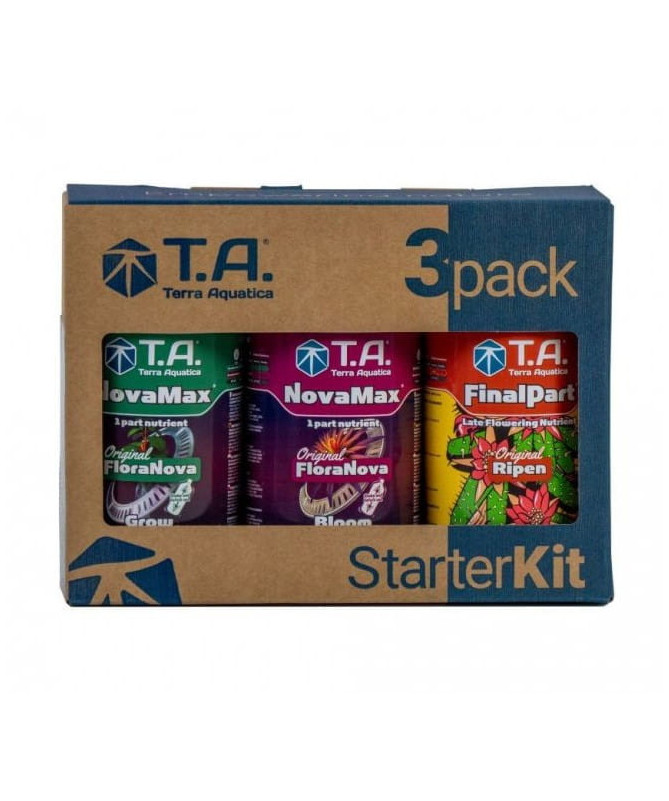 Terra Aquatica / GHE NOVA MAX, 3x0.5L/3x500ML, 3PACK STARTER KIT, - 1 - Zestaw zawierający podstawowe nawozy i dodatki: 2 nawoz Terra Aquatica / GHE NOVA MAX, 3x0.5L/3x500ML, 3PACK STARTER KIT, - 1 - Zestaw zawierający podstawowe nawozy i dodatki: 2 nawoz