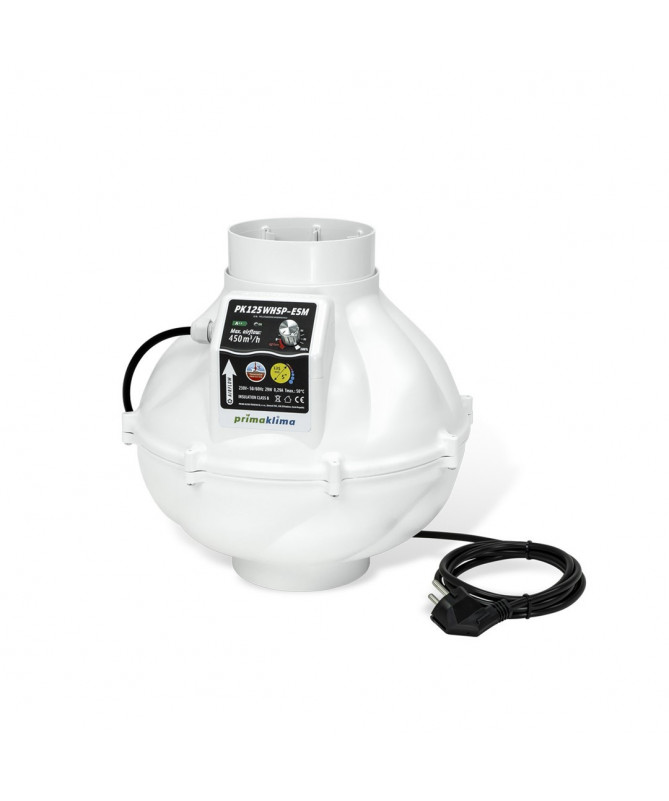 Prima Klima PK125WHSP-ESM 450M3/H Wentylator promieniowy - 1 - Prima Klima wentylator promieniowy fi 125 450m3
