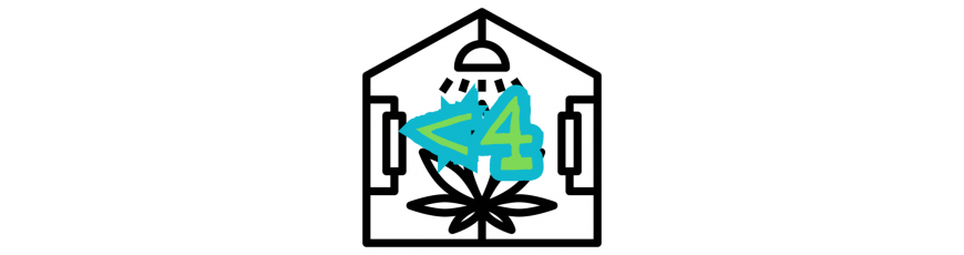 Zestawy uprawowe do 4 roślin | Centrum Growbox
